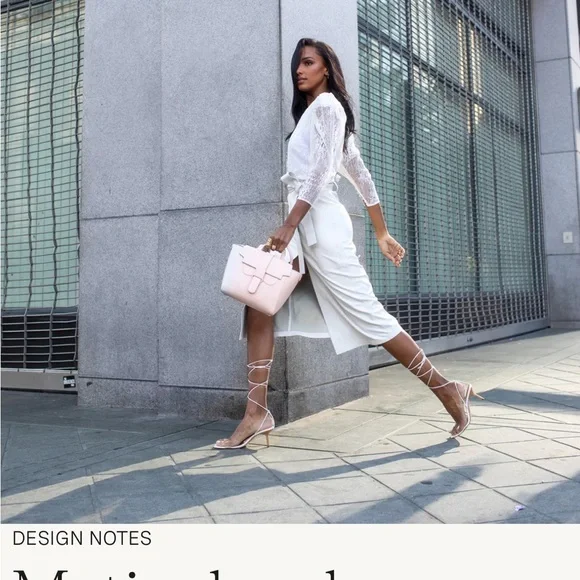 Pre-owned SENREVE Mini Maestra - Dolce leather/ Butterscotch color Gold hardware - Picture 7 of 9